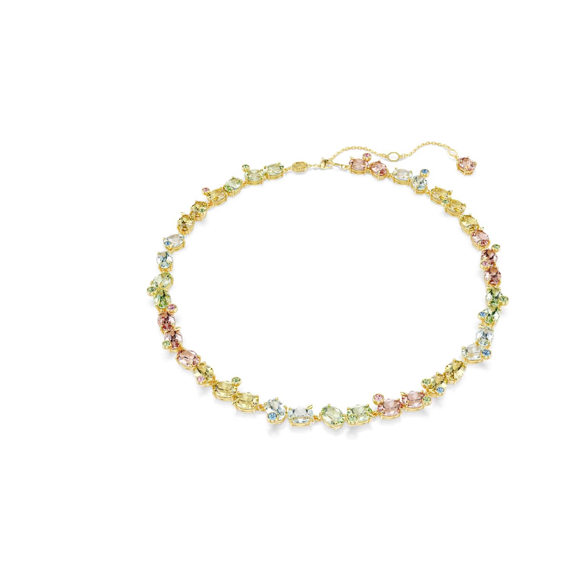 Swarovski Tennis Halskette – Collier Schmuck Geschenk, mit Swarovski Kristall
