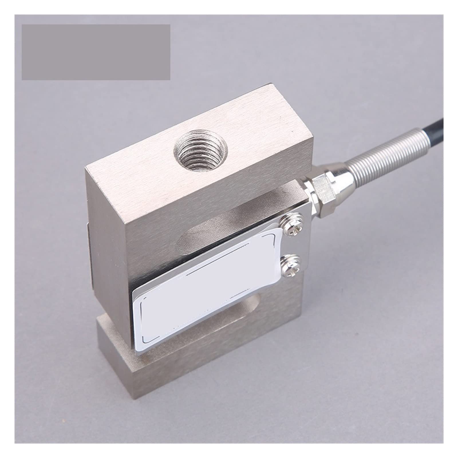 Sensor de pesaje Sensor de escala electrónica de 100 kg Sensor de fuerza de tracción del medidor de tensión de celda de carga analógica de alta precisión para balanza de embalaje Balanza de pesaje(50k