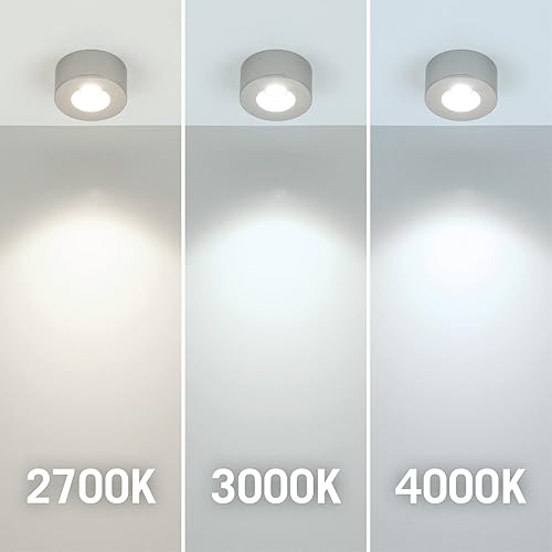 Miniatura 6 de Armacost Lighting Punto Dimmable debajo del gabinete LED Puck Light 3000K 221110