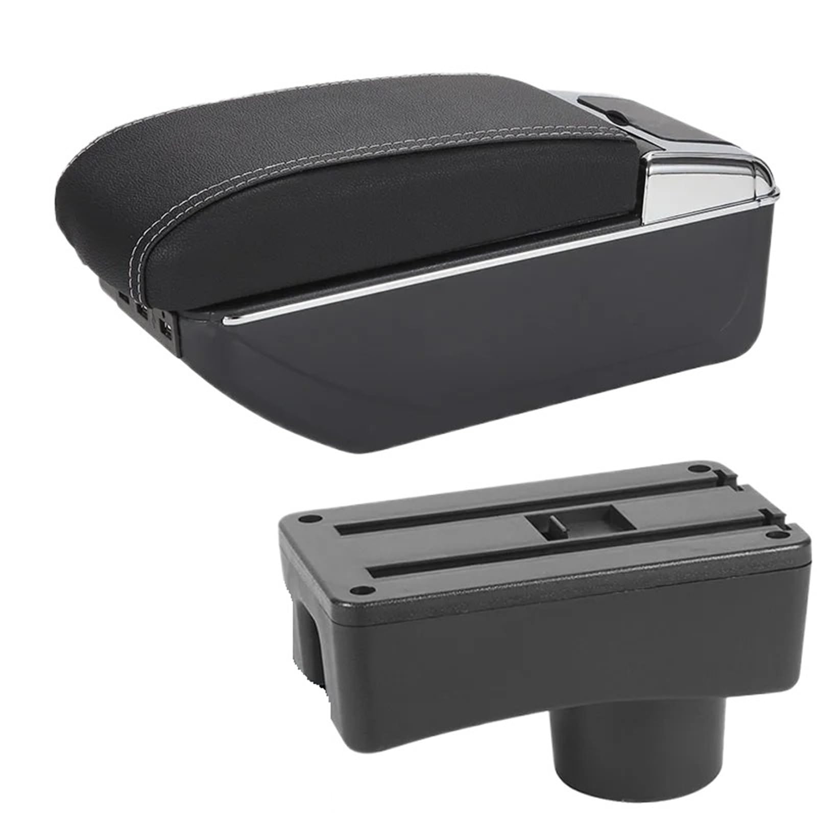 JMOLXURI Car Armrest Box For Toyota For Aygo X Armrest Box Center Console
