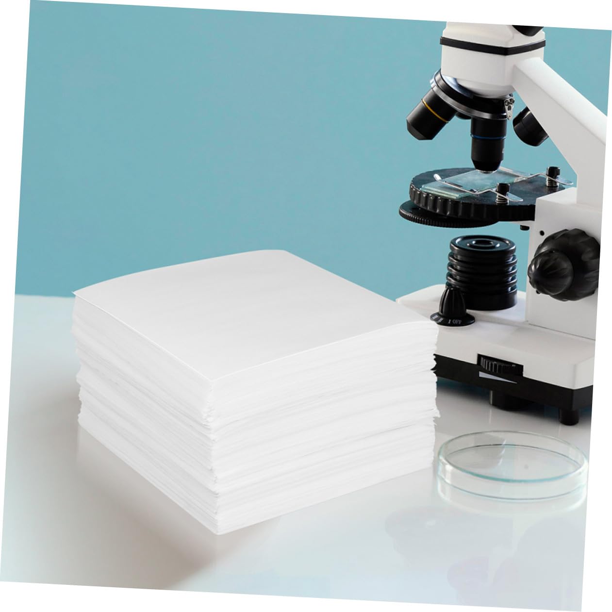 Lingettes Nettoyantes sans Peluche 10x10 Cm 53 G pour Lentilles, Écrans Électroniques et Microscopes, Chiffon de Nettoyage Absorbant pour Téléphone et Matériel Optique Délicat