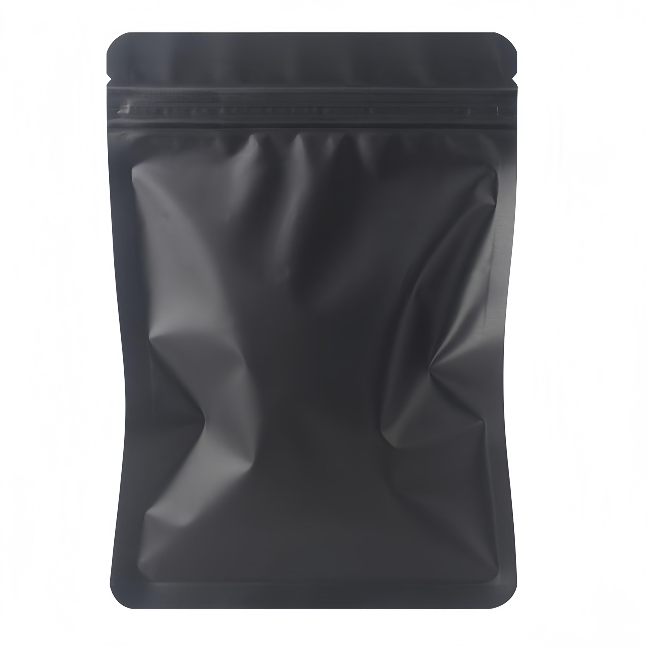 Thivenny Black 100Pcs Mylar Bags,Resealable Bag Foil Ziplock Bags,Cali Packs,Mylar Bags 3.5 Grip Seal Packaging Baggies For Food,Jewelry, Electronics (, 7X10cm - 100Pcs)