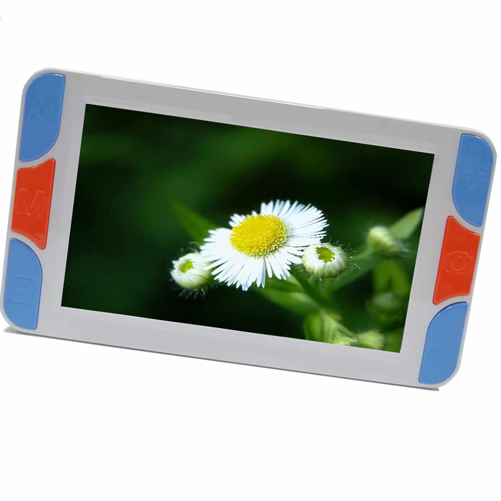 Sjyclaviger Electronic Reading Aid For Low Vision, Digital Magnifier, Electronic Magnifiers For Visually Impaired, For Reading, Writing, Viewing Maps And Books 5IN