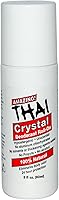 Vista 2 de Thai Crystal Desodorant Stone Desodorante natural roll-on para cuerpo, cara y pies, sin perfume, sin aluminio y orgánico, sin aluminio, disolventes