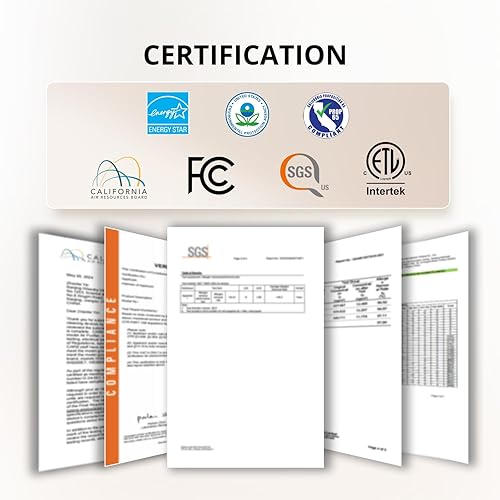 Miniatura 6 de WiseSky Purificador de aire para mascotas, filtro HEPA 3 en 1 para pelo de gato, caspa, olor y polvo, para el hogar y habitación grande, hasta 1644