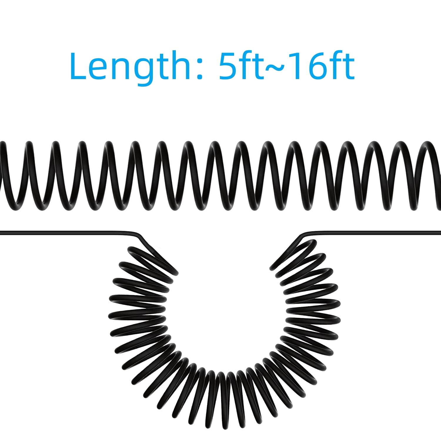 Sqrmekoko Upgrade Audio Cable Coiled Wire Compatible with Bose QC45 QC35 QC35II OE2 OE2i AE2 AE2i SoundTrue SoundlinkII Headsets