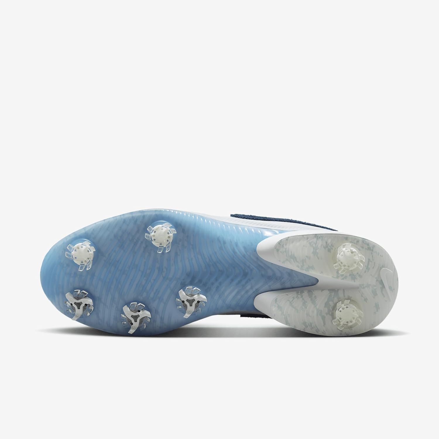 Nike Air Zoom Victory Tour 3 NRG Golf Shoes (FV5288-100, White/Aquarius Blue/Light Armory Blue/Midnight Nav) Size 7.5 - Image 2