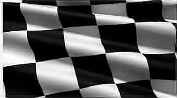 Parabrezza 500 Bandiera A Scacchi NASCAR 2x3 Piedi, In Poliestere Nero E Bianco, Perfetta Per Eventi Sportivi E Corse Bandiera 2x3 Piedi Per Corse - Foto 10