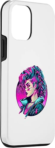 Miniatura 3 de iPhone 12 mini Retrowave Synthwave 80s Design For The Eighties Music Lovers Case