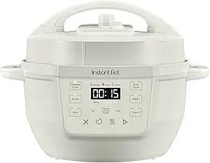 Instant Pot 4QT RIO Mini 7-in-1 Multi-Cooker, Pressure Cooker, Slow cook, Sauté, Steam, Rice Maker, Yogurt, & Warmer, Sea Salt, 4 Quarts