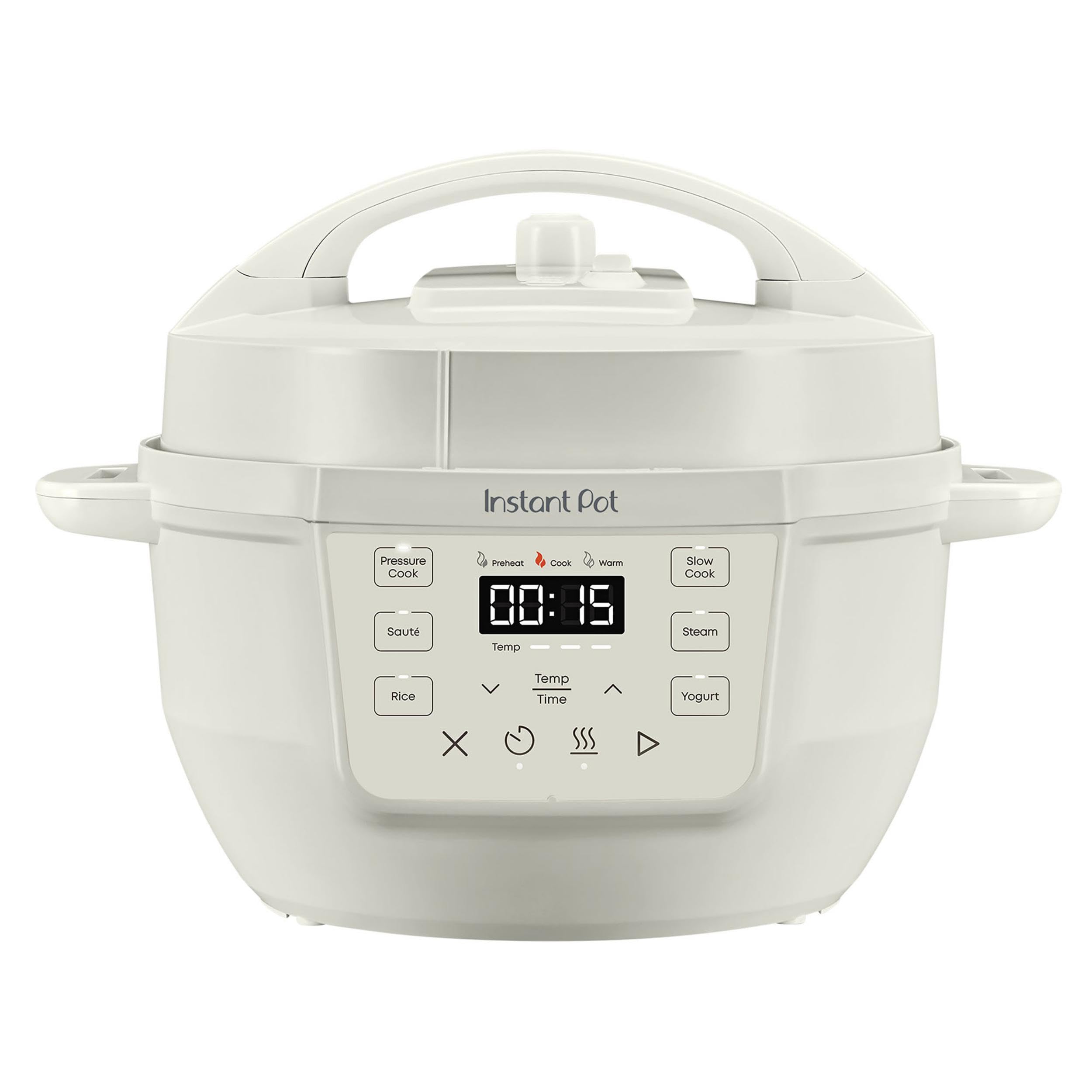 Instant Pot 4QT RIO Mini 7-in-1 Multi-Cooker, Pressure Cooker, Slow cook, Sauté, Steam, Rice Maker, Yogurt, & Warmer, Sea Salt, 4 Quarts