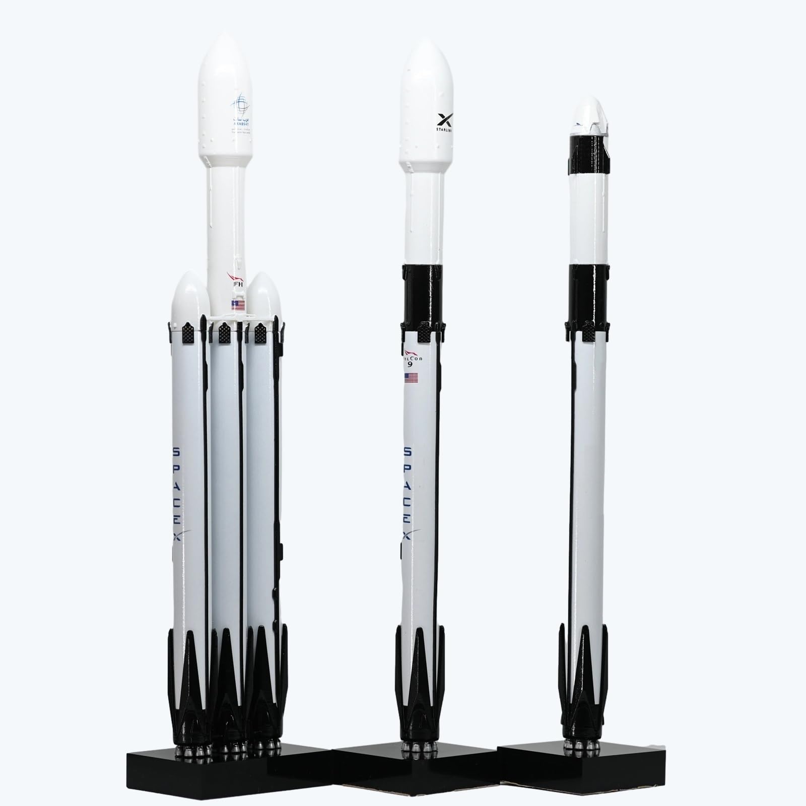 Maquette Falcon Heavy SpaceX – Échelle 1:68 – 103 Cm – Impression 3D – NEUVE