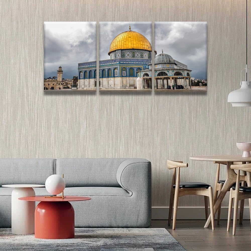 Amazon.com: Jerusalem Israel Wall Art Dome of the Rock Located on