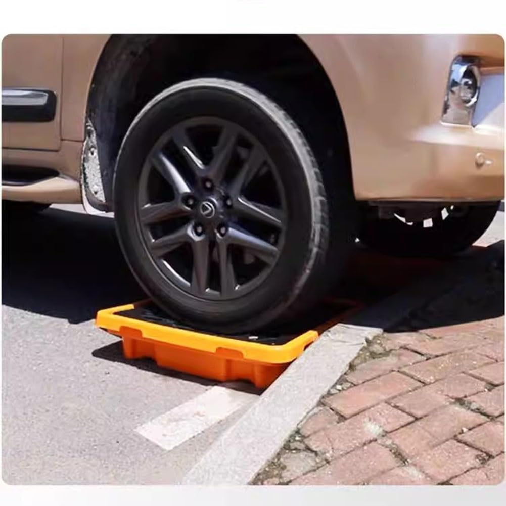 Taca na zbiornik oleju, platforma do przechowywania rozlania, plastikowy pojemnik na palety z górnymi kratkami, modułowa paleta do parków przemysłowych i magazynów, 1 opakowanie