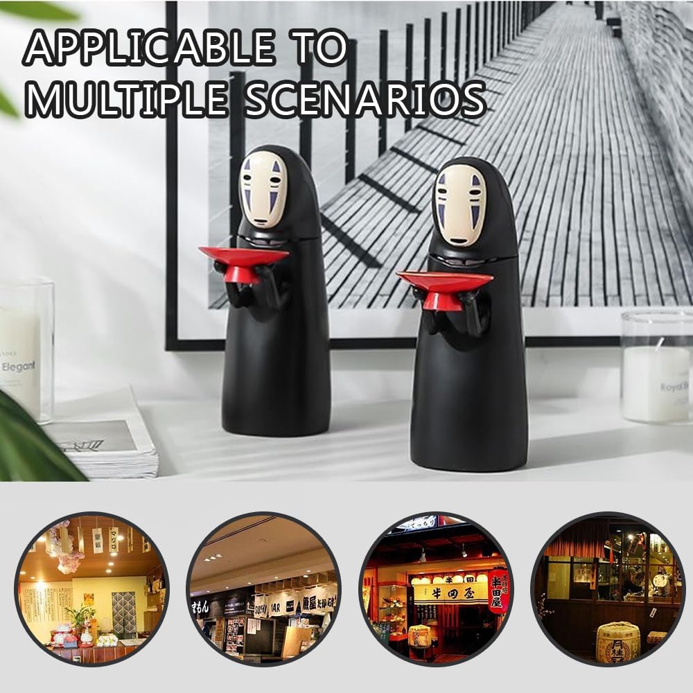 Salvadanaio Anime Cartone Divertente, Salvadanaio Elettronico con Effetto Sonoro Singhiozzo, Deglutizione Automatica delle Monete Creativo, Bambini e Decorazioni per la Casa, black
