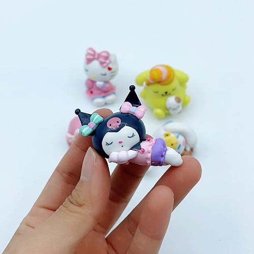 Miniatura 5 de Linda decoración de la habitación, figura de anime, juguetes de figura de acción, estatuas de PVC, muñecas de anime para tartas, regalos de anime