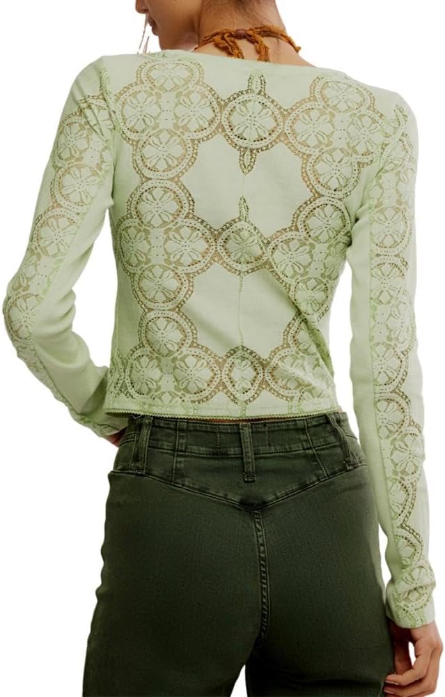 Free People Womens Jae Knit Long Sleeve - Image 2