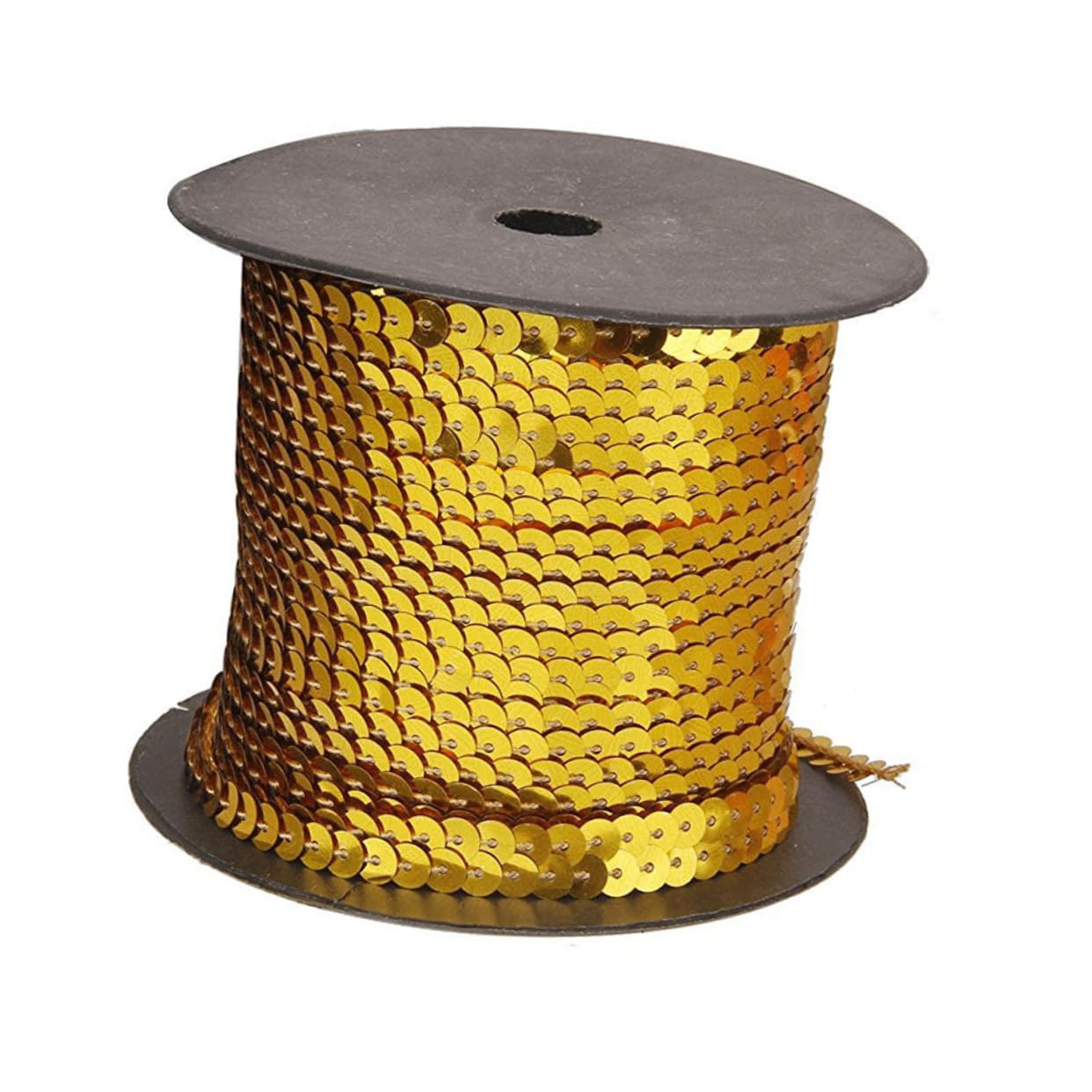 Gogogmee Holographic Sequins 6mm Sequin Strip for Costumes Clothing Sturdy Sparkly