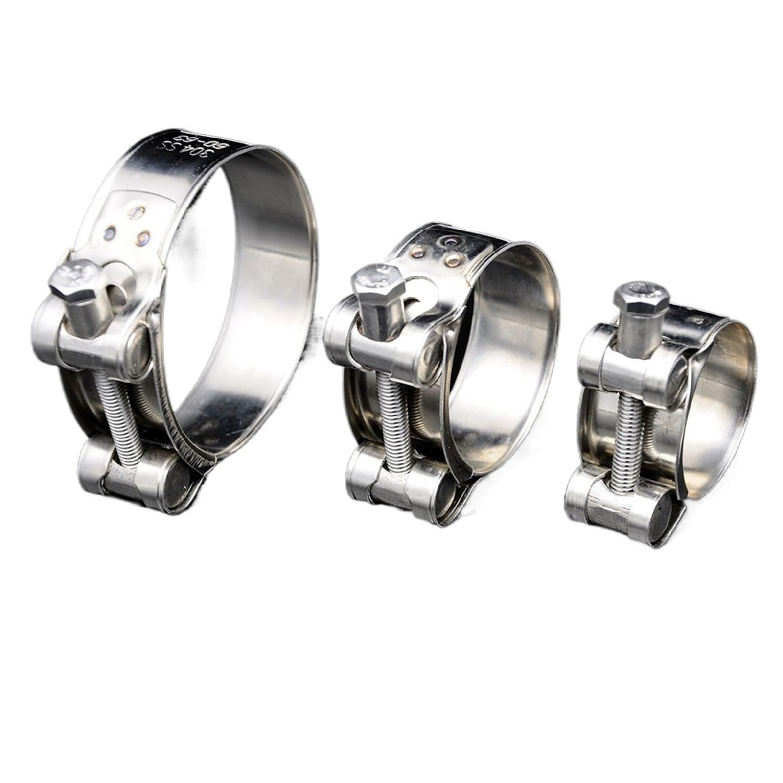 Abrazadera de manguera de acero inoxidable de alta resistencia con perno en T for ventilación (17-19 mm, 20-22 mm, 23-25 ​​mm, 26-28 mm, 29-31 mm, 32-35 mm, 36-39 mm, 40-43 mm)(20-22mm)