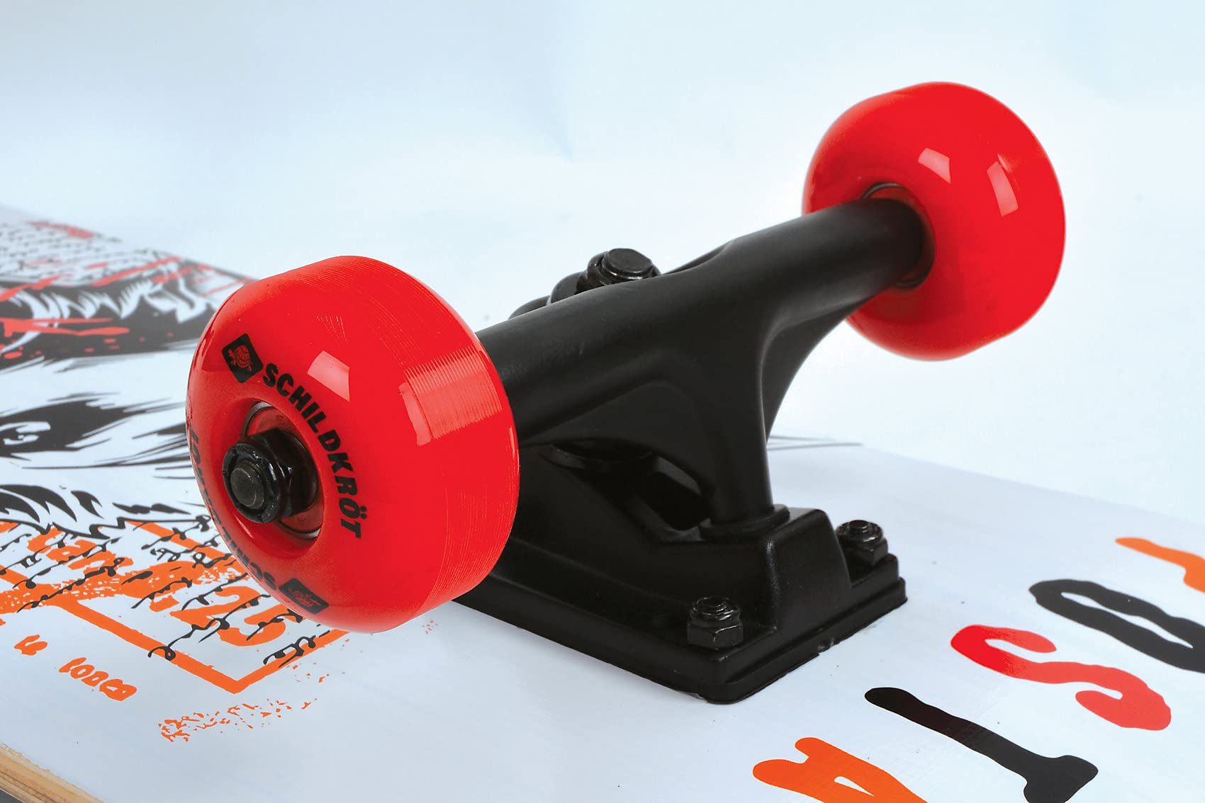 Schildkröt Skateboard Grinder 31´´, Premium Komplett-Board, konkave Deckform mit Doppel-Kick und Griptape, 9-lagiges Ahornholz, ABEC9 Kugellager