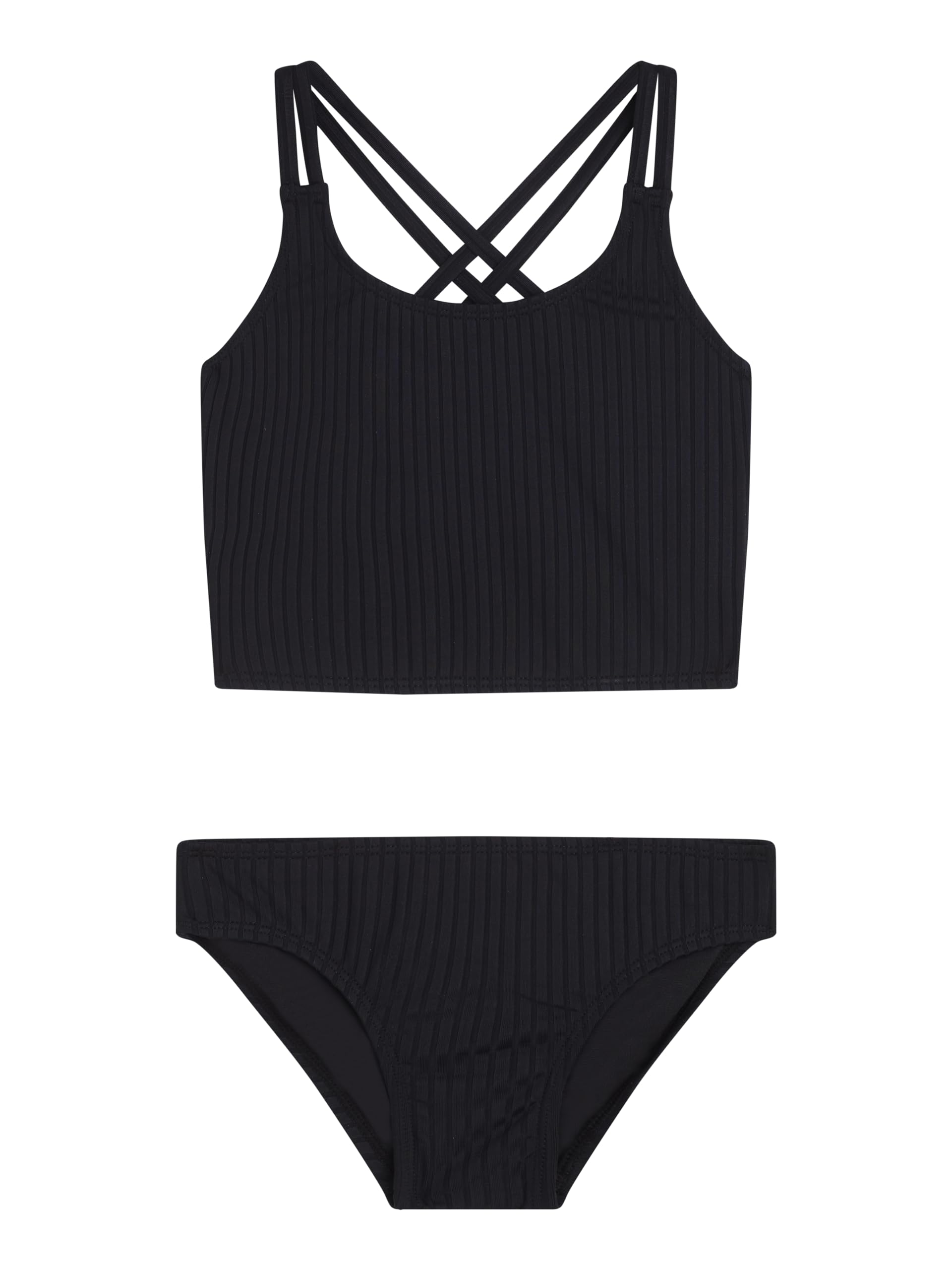 Kanu Surf Girls Waverly UPF 50 Beach Sport Criss-Cross Tankini