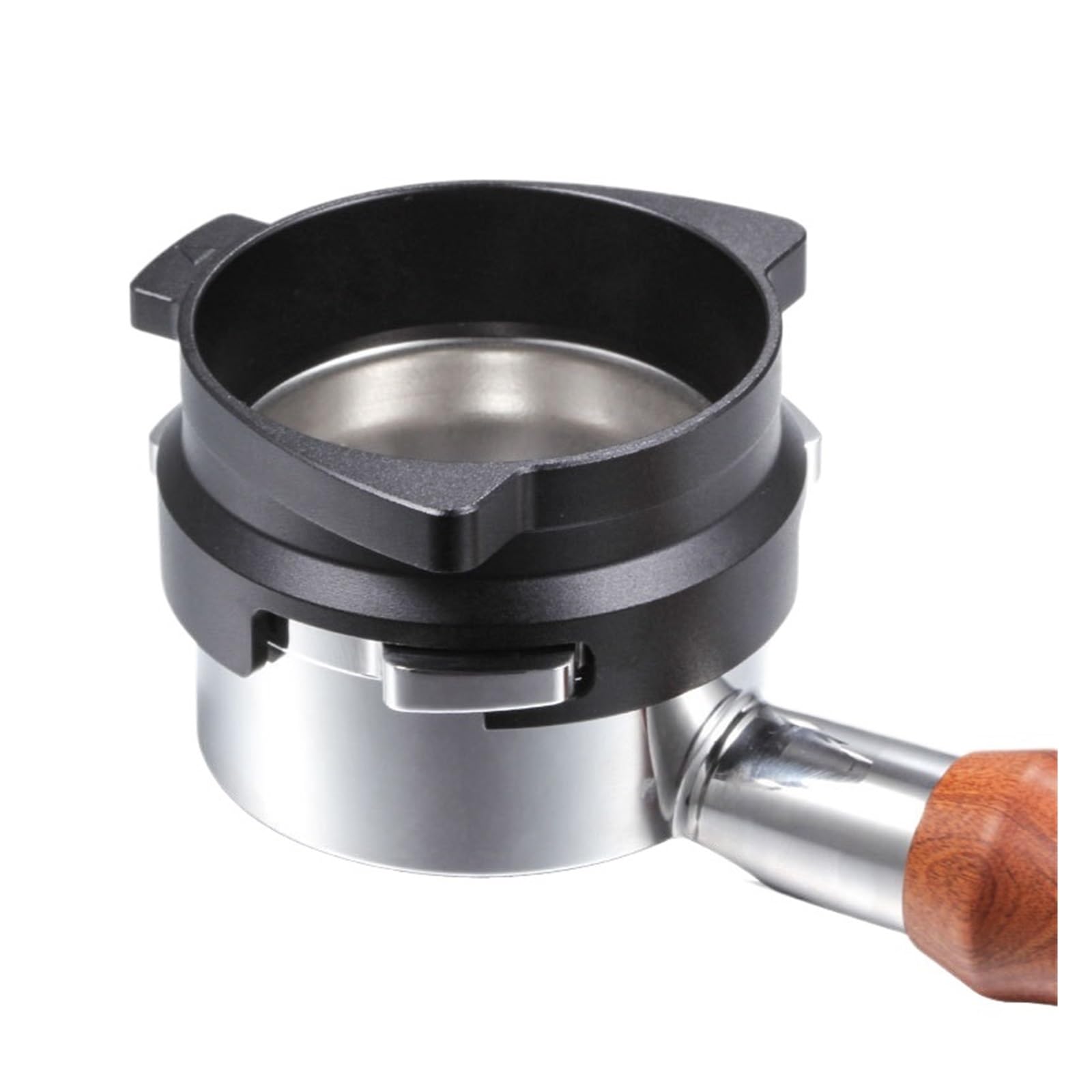 Anillo dosificador de café giratorio, herramienta receptora molido for Breville Serie 8, 54 mm, accesorio for prensar(E)