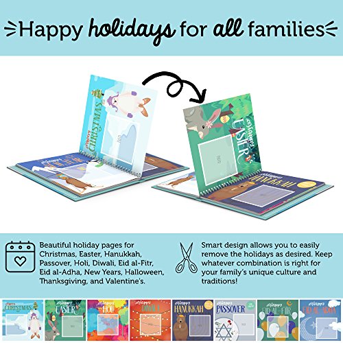 Rubyroo Baby Memory Book - Baby Milestone Keepsake Journal - First 5 Years Photo Album Scrapbook For Baby Boy Or Girl - Pregnancy Gift For Baby Shower, Gender Neutral Record Book For Newborn - Adventure #TOP3