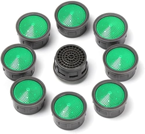 5Pcs Faucet Aerator, Female Thread Faucet Nozzle Replacement Parts Adapter Filter Bubbler Spout, Kitchen Sink Aerators Water Saving Faucet Accessories