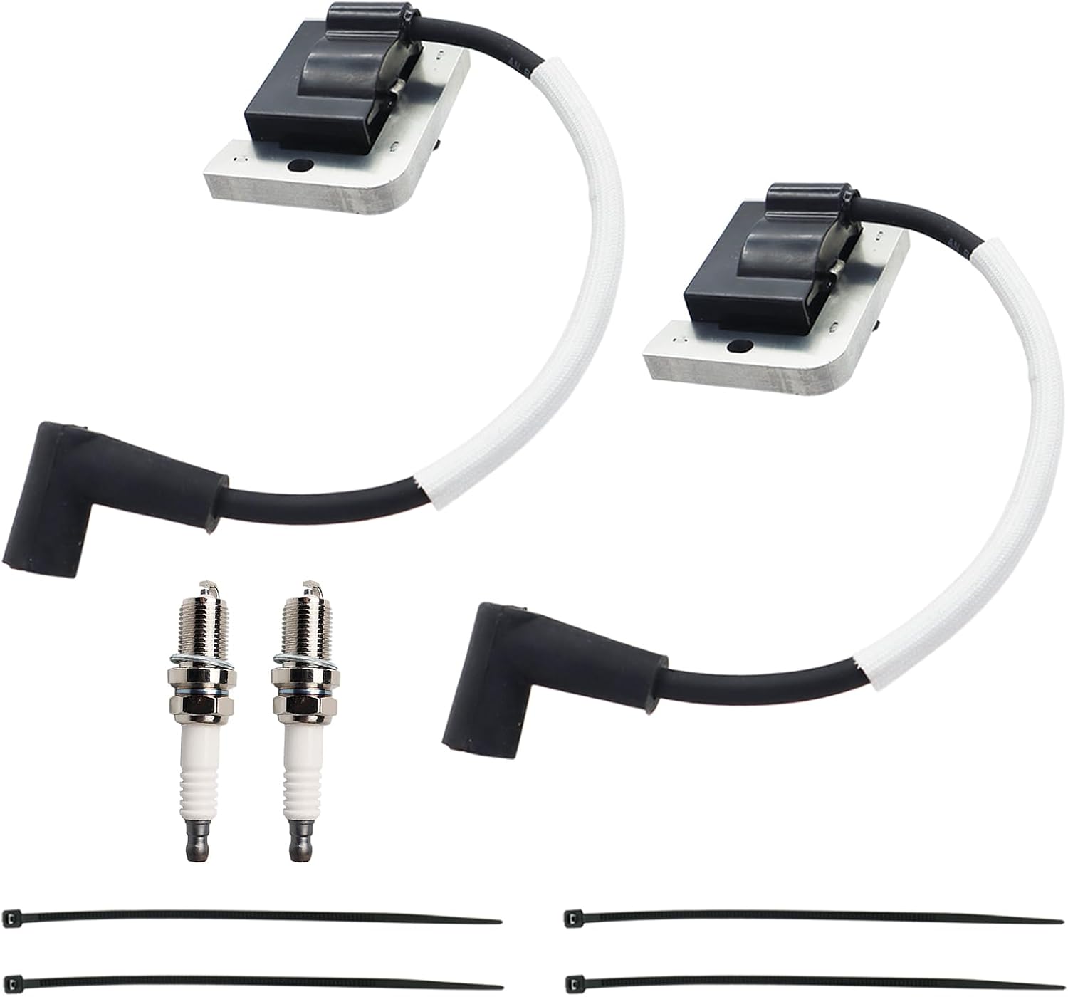 2 Sets 24 584 01-S 24 584 45-S 24 584 201-S Ignition Coil MODULE Kit Compatible with Kohler CV20 CV25 CH18 CH20 CH22 CH23 CH620 CH621 CH640