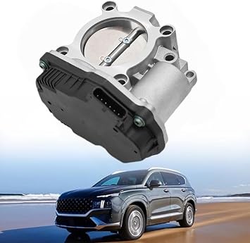 351002M417 35100-2M417 Throttle Body Fit for Hyundai Sonata Santa Fe Kona Tucson 2020-2024 for Kia K5 Sorento Sportage Seltos 2021-2024 Sport 1.6L l4, 35100 2M417