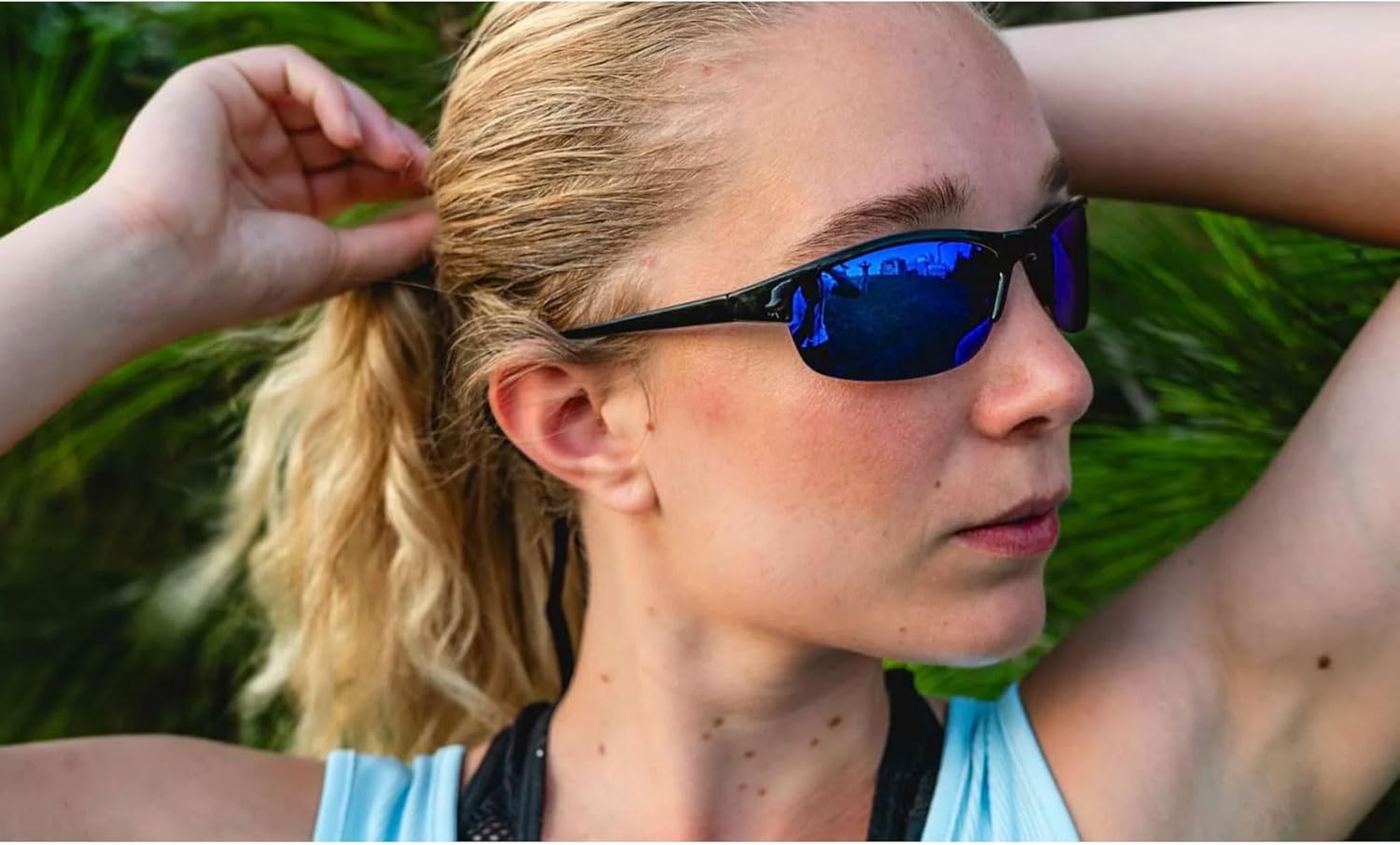 Optic Nerve Alpine Polarized Sport Sunglasses – Lightweight Sportwrap Frame, UV Protection, Anti-Glare – Unisex Fit - Image 5