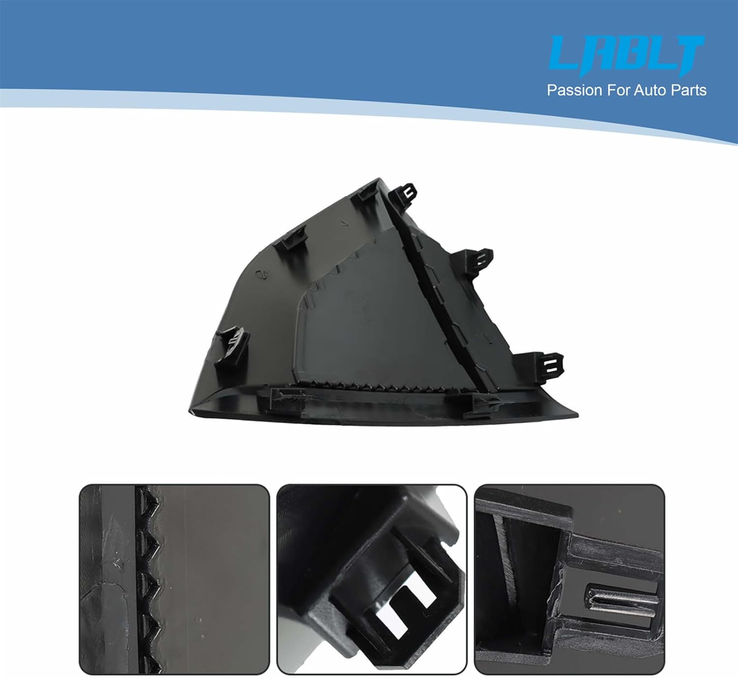 LABLT Fog Light Covers Front Driver Left Side Replacement for 2023 Nissan Altima 622579HF0B - Image 6