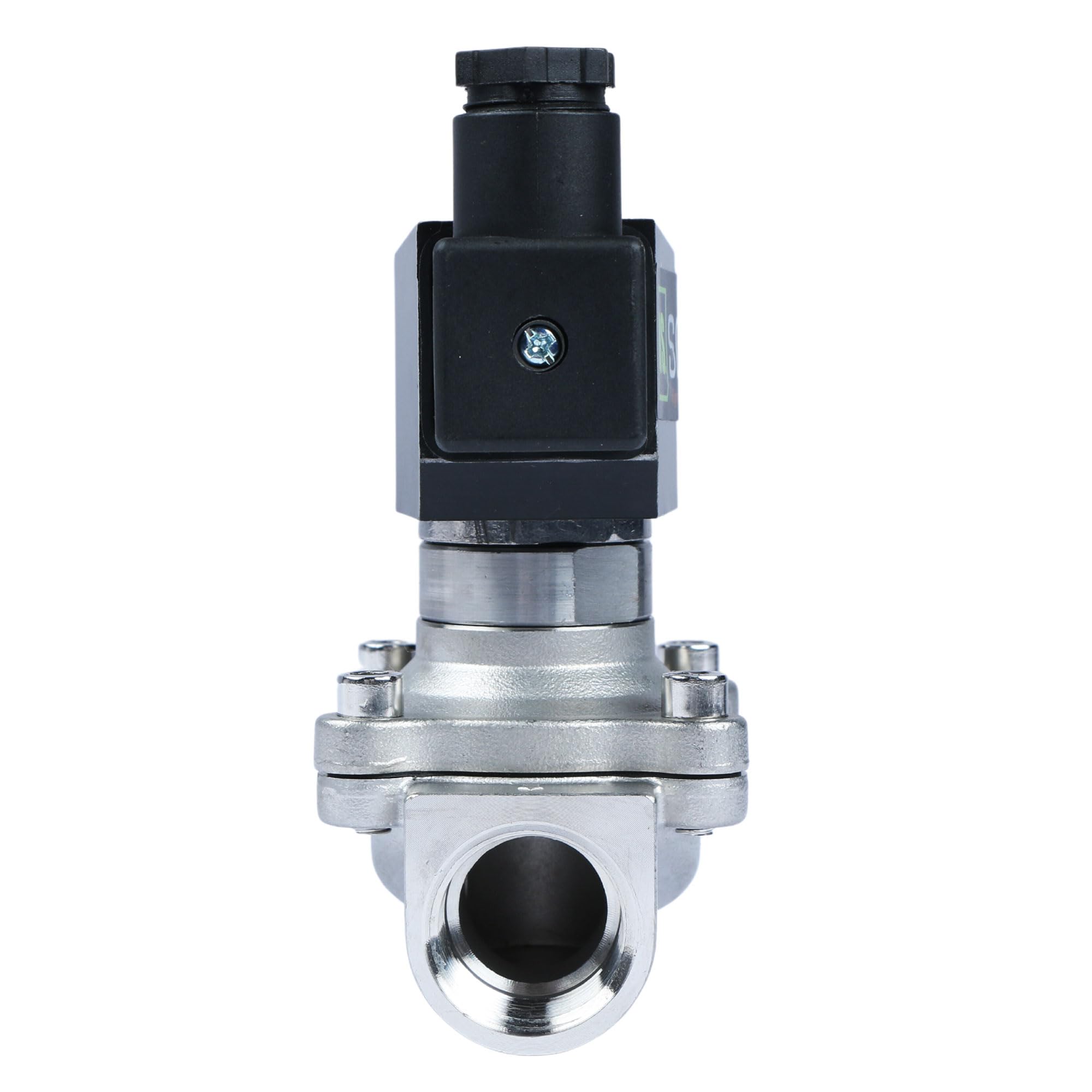 U.S. Solid 3/4" Elektrisch Magnetventil 230V AC Edelstahl stromlos offen VITON Wasser Luft Öl G Gewinde