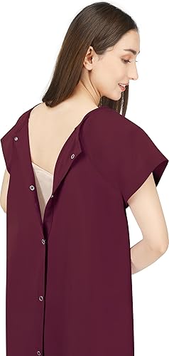 Miniatura 15 de NY Threads Women's Hospital Gown Soft and Stylish Patient Gown