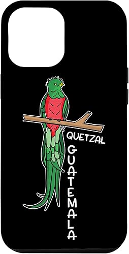 Funda para iPhone 12 Pro Max Quetzal Bird Guatemala Guatemala Guatemala