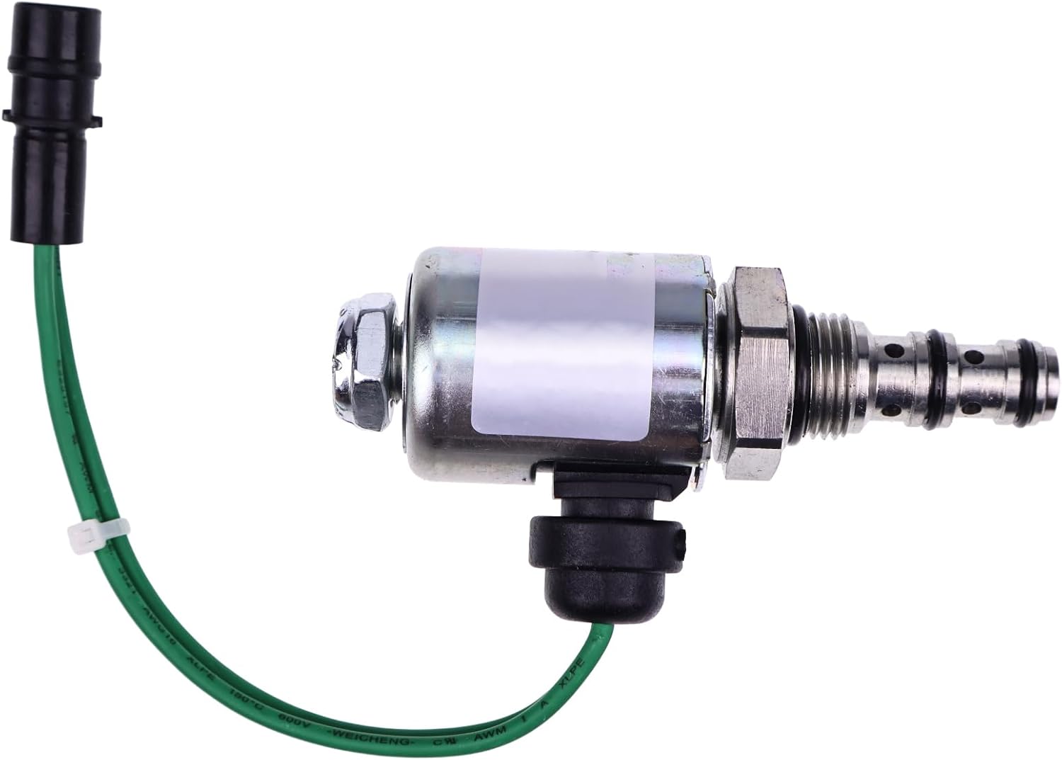 FridayParts 24V Solenoid Valve 3E-6269 3E6269 Compatible for Caterpillar CAT Engine 3114 3116 3126 C15 Wheel Loader 910E 910F 918F 924F 928G Replacement