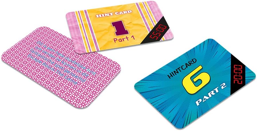 Identity Games [www.identity games.com] Escape Room The Game, New Family Edition - with 2 New Exciting Escape Rooms | Solve The Mystery Board Game for Family, Kids & Teens (English Version)