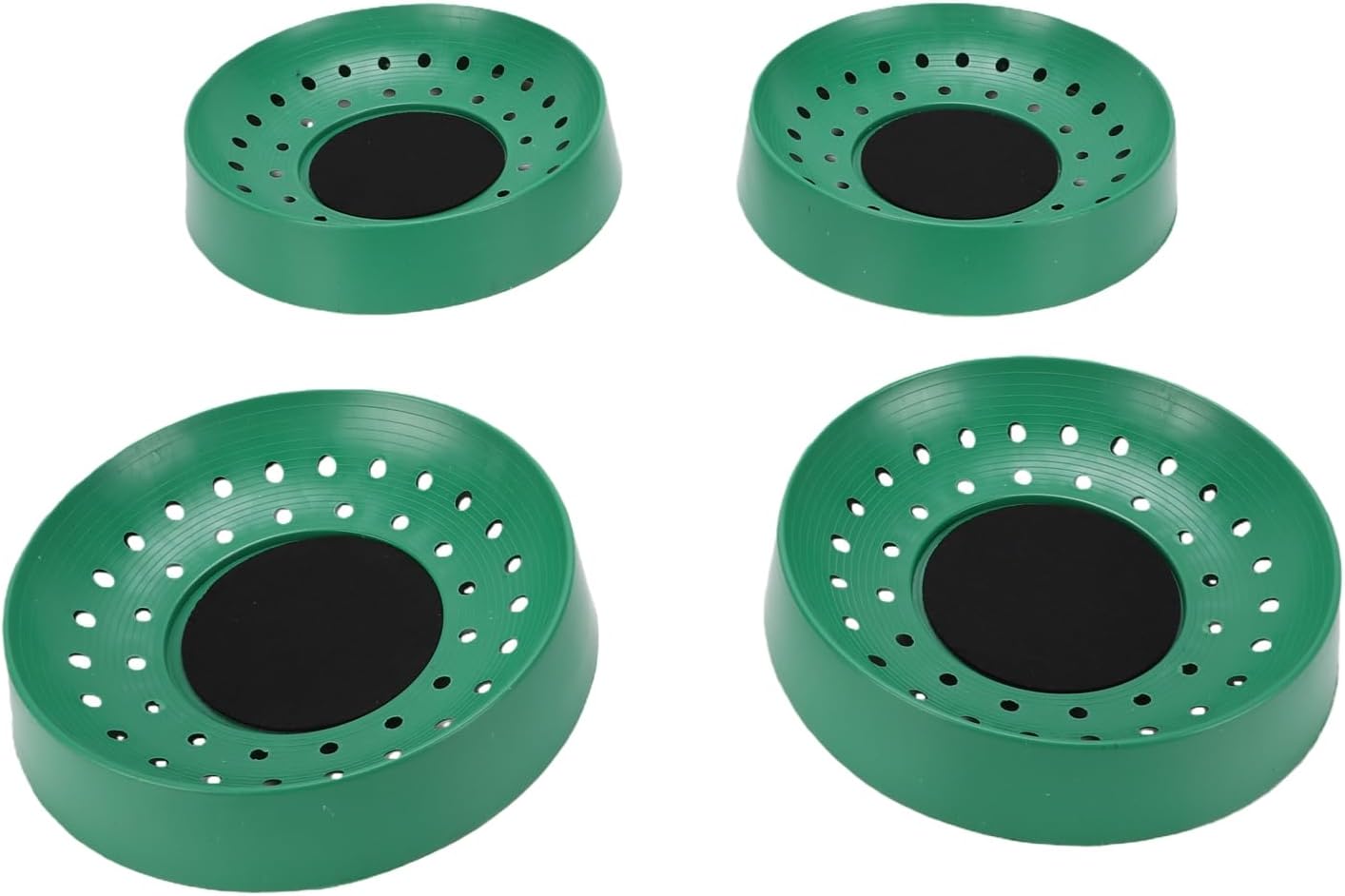 Karlak Nesting Bowl Non Slip Durable Breeding Equipment for Small Birds Quails 4PCS Plastic 20x20x5cm (4PCS)