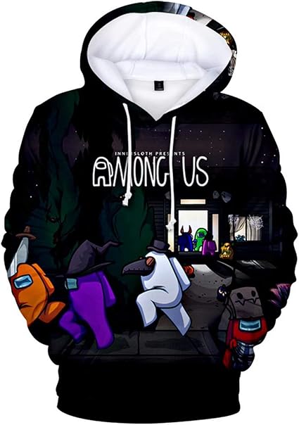 Among Us Sudadera con Capucha Sudadera con Capucha Novedosa para Hombre  Juego de Impresión 3D Chaqueta Informal de Calle para Mujer Jersey de Manga  Larga Unisex para Niños y Adultos: Amazon.es: Ropa