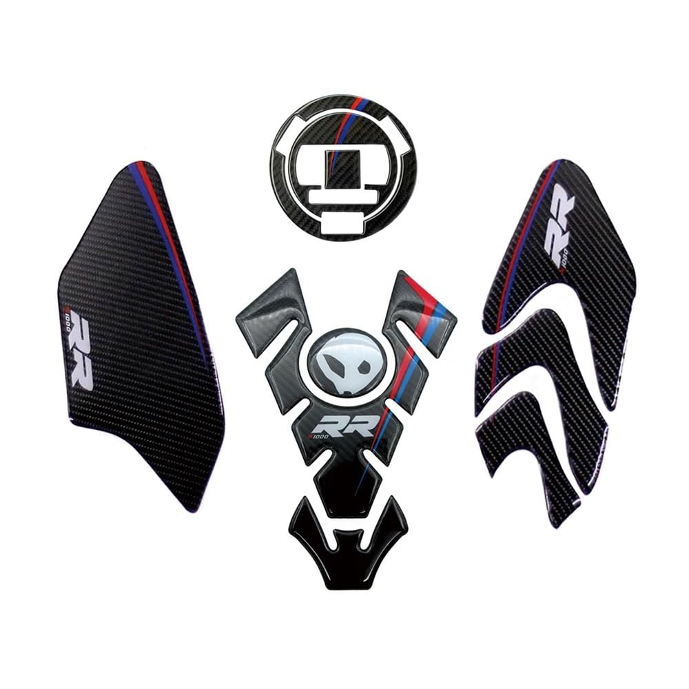 Motorcycle Fuel Tank Sticker for S1000RR S1000 RR HP4 S 1000RR Motorcycle Fuel Tank Cap Decals Tank Pad Traction Protection Stickers