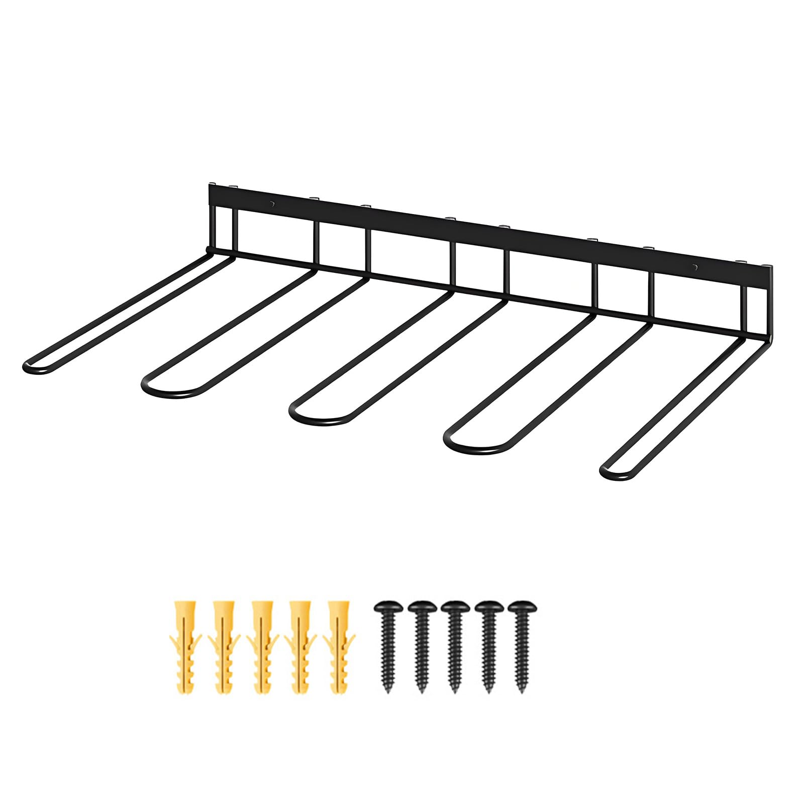 Qusinfc Modern Hanging Shoe Shelf Strong Steel Easy Install Shoe Hanger Ideal for Organizing Shoes in Closet or Entryway Dense Organizers