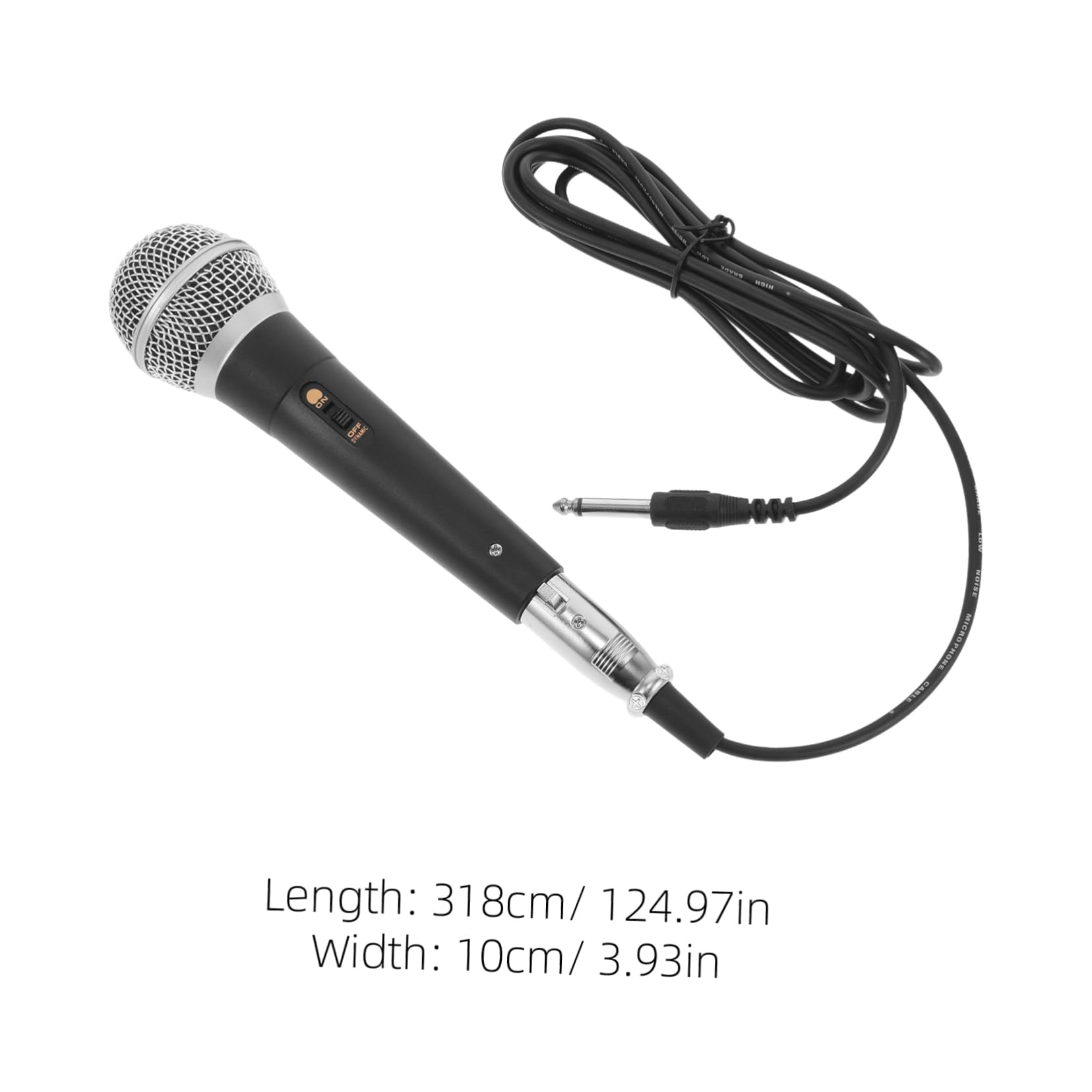 BESTonZON Construction Microphone Handheld Microphone for Stage Ktv Public Speaking