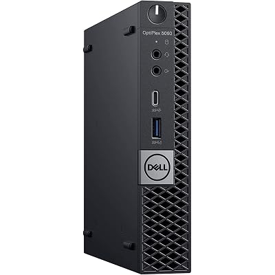 Dell OptiPlex 5060 Micro Intel Core i5-8500T 2.1GHz, 16GB RAM, 256GB SSD, Windows 11 Pro 64bit (Renewed)