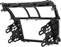 Vista 4 de Doble DIN coche estéreo Fascia Dash Kit para Belta Sedan Navigation (plata)