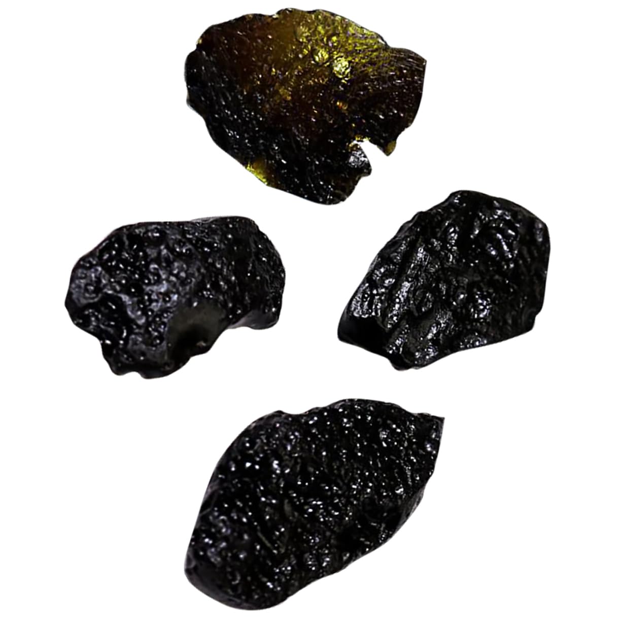 BESPORTBLE Meteorite Decor Pendant Set 4pcs Adornments 2.5-3.5cm Size for Classroom Teaching