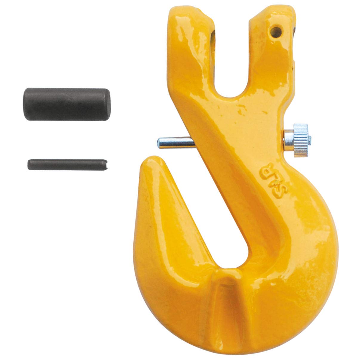 3/8 Grade 80 Clevis Grab Hook with Locking Pin Breaking Strength 28400 LBS WLL 7100 LBS