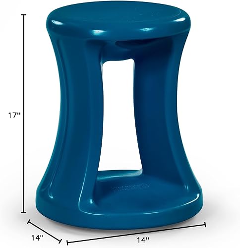 Miniatura 3 de Simplay3 American Home Live Fit - Silla de equilibrio activo, taburete de 17 pulgadas para adultos y adolescentes, silla ergonómica de escritorio de