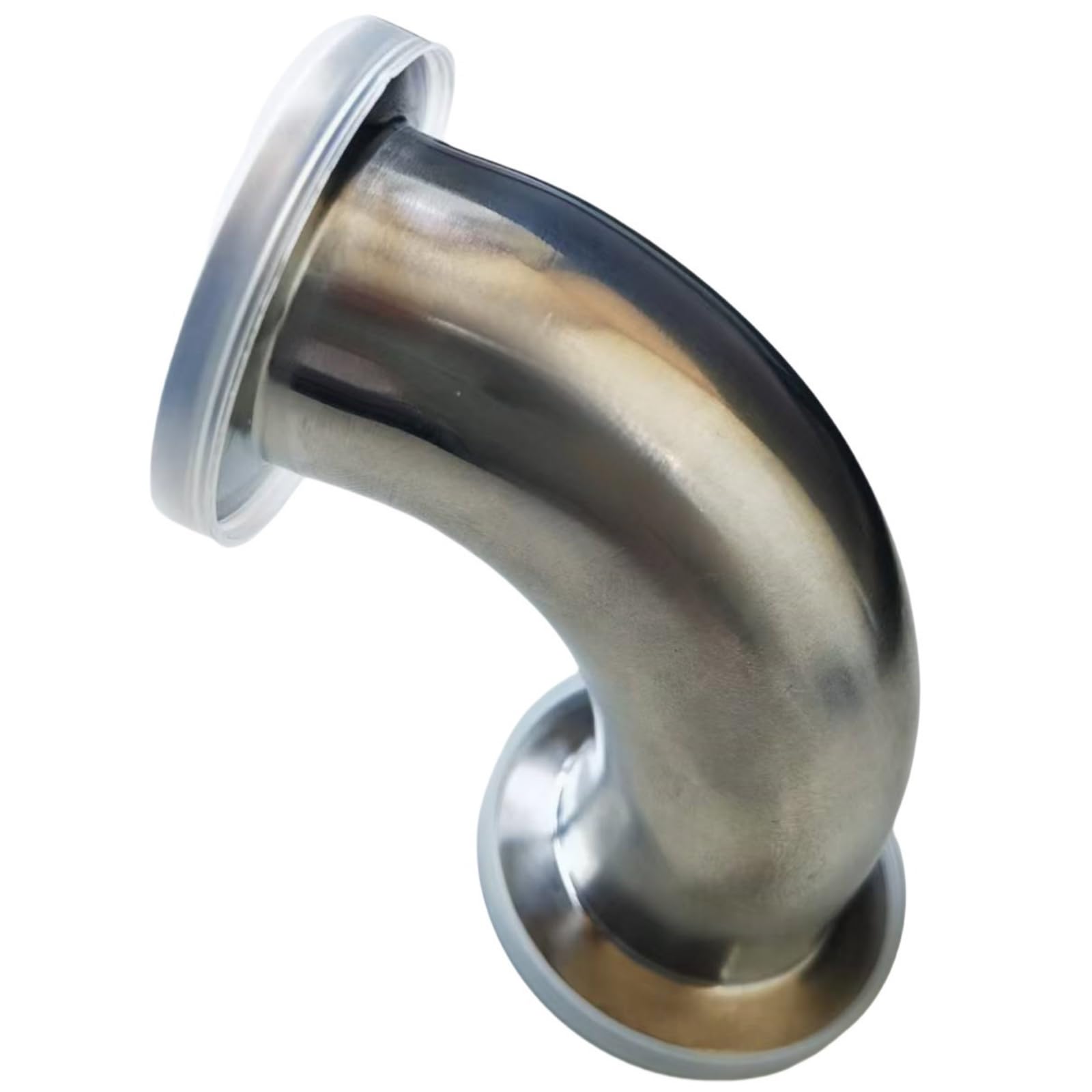 1 codo de vacío de acero inoxidable KF/NW-50, ajuste de 90 grados, brida ISO-KF para aplicaciones de alto vacío (KF40)