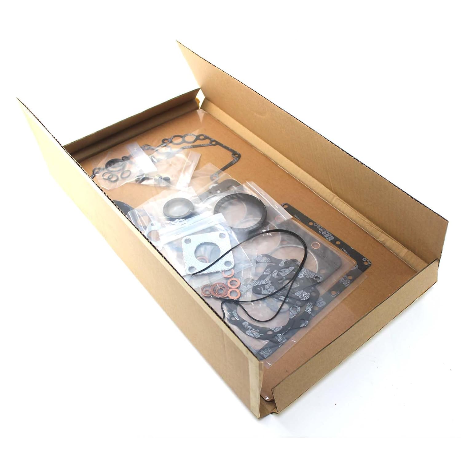 D722 Engine Full Gasket Kit with Head Gasket 6672739 6672740 for Kubota Engine D722 D722E Tractor TG1860-54 or Bobcat 316 320 322 453 463 Engine Rebuild Kit Aftermarket Parts