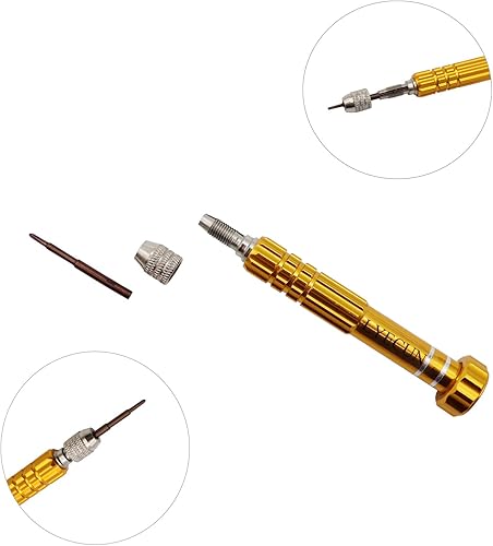 Miniatura 6 de Destornillador multifuncional 5 en 1, destornillador de lentes, destornillador óptico, mini destornillador Phillips para electrónica, lentes,